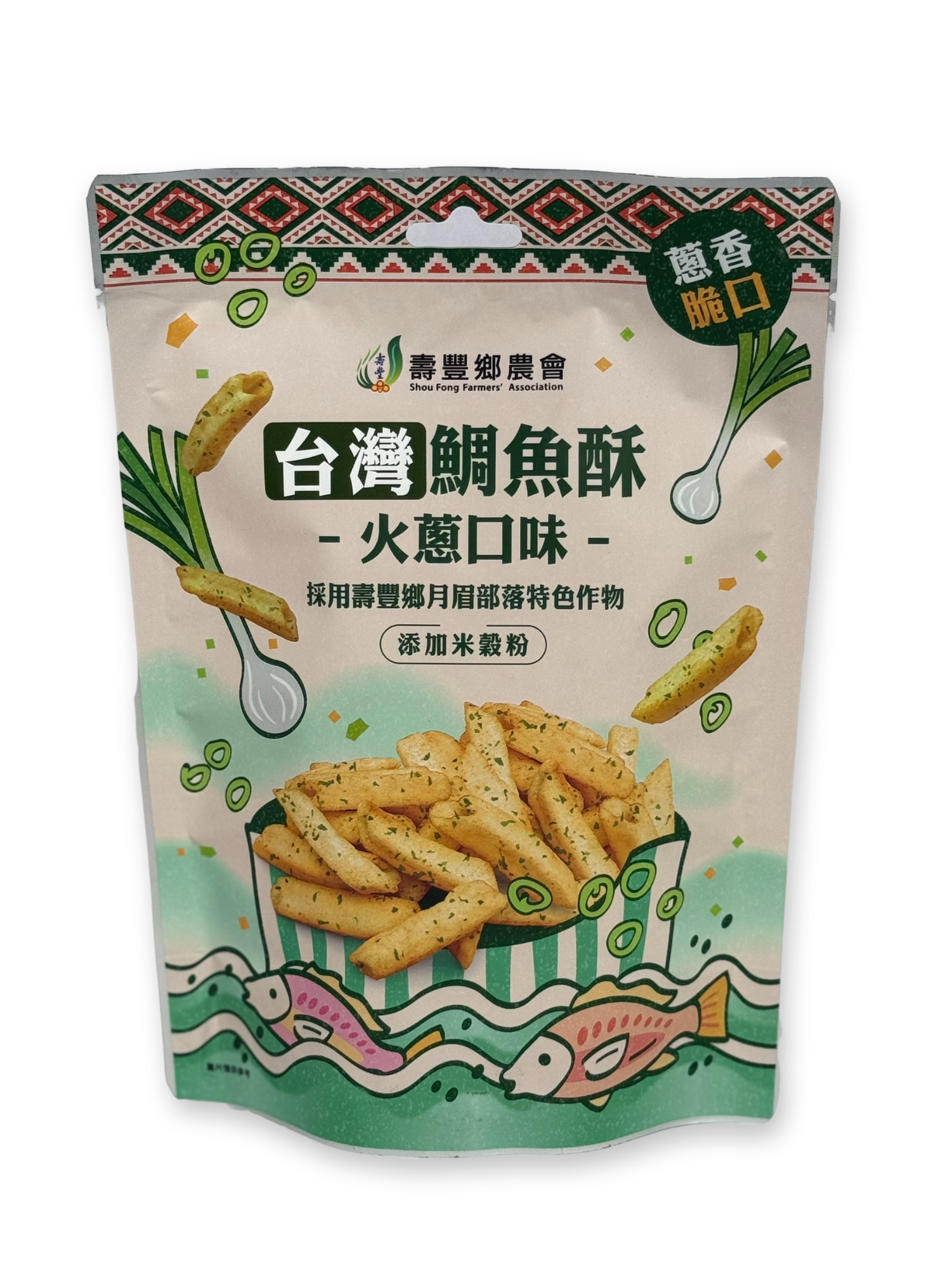 台灣鯛魚酥(火蔥)30入/箱